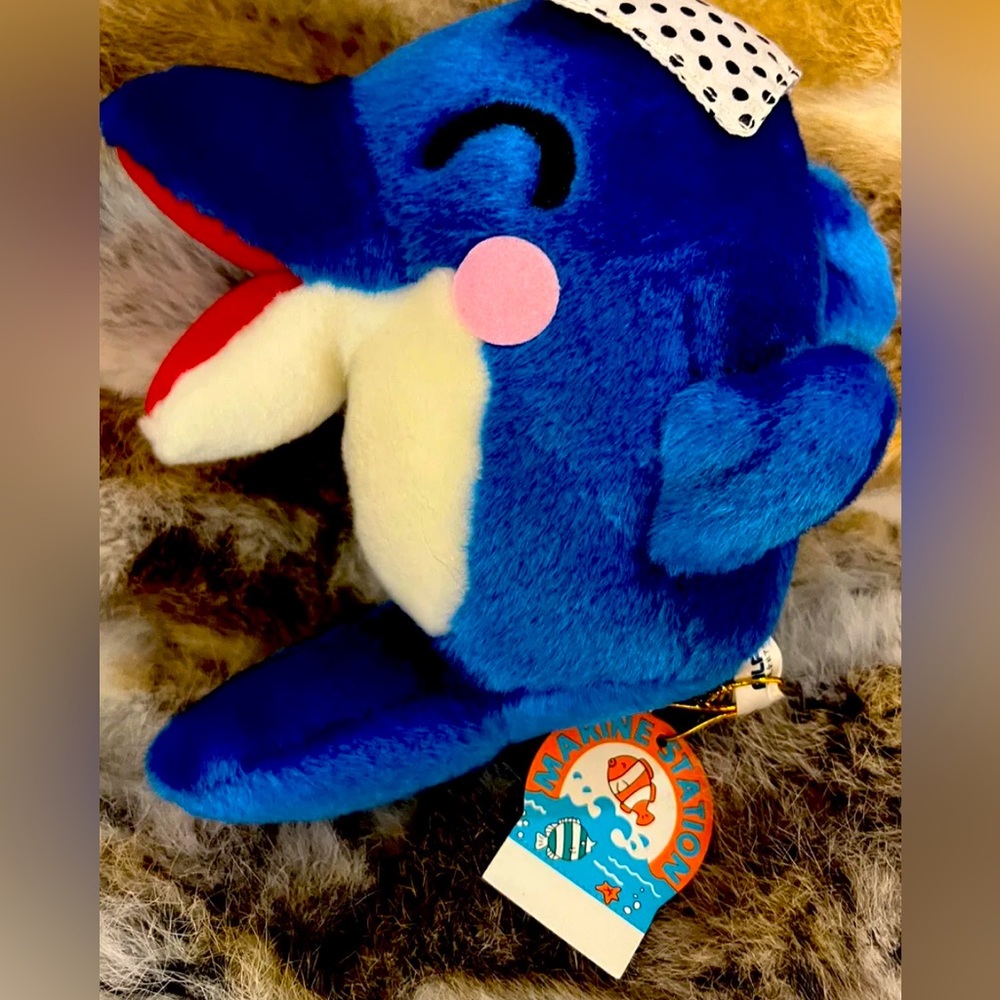 NWTMarine Station Plush  Stuffed Animal Dolphin Stuffed Animal Kids Toy Animals